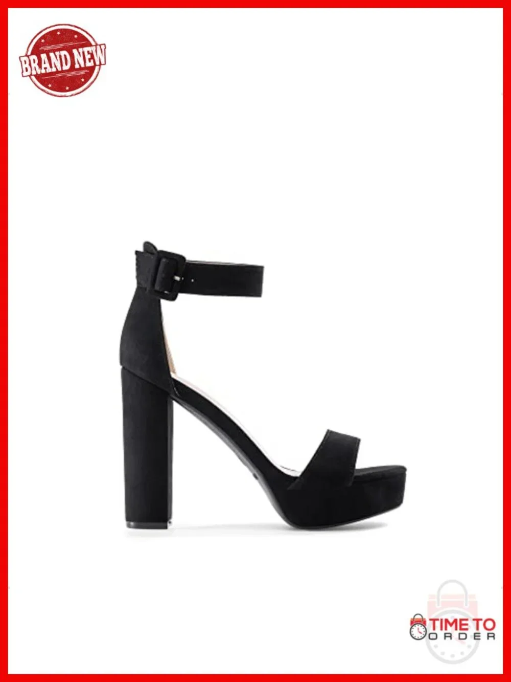 Women's Platform High Heel Sandals Open Toe Ankle Strap